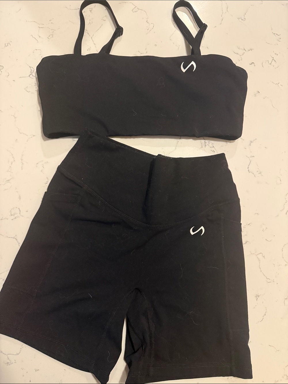 TLF black workout set